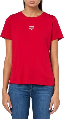 Tommy Hilfiger Women's Stripes Ruffles Off The Shoulder Casual in Kuwait