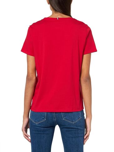 Tommy Hilfiger Women's Stripes Ruffles Off The Shoulder Casual in Kuwait