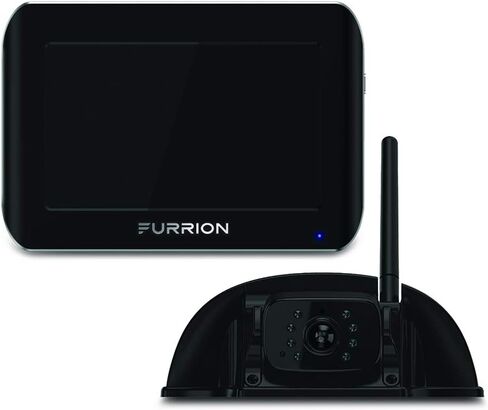 Furrion Vision S Wireless RV Backup Camera System, 4.3" Monitor, FOS43TASF | 2.4GHz Digital Connection, 720 x 480 Resolution, Night Vision, Motion Detection, IP65 Rear Unit, Supports Up to 4 Views in Saudi Arabia