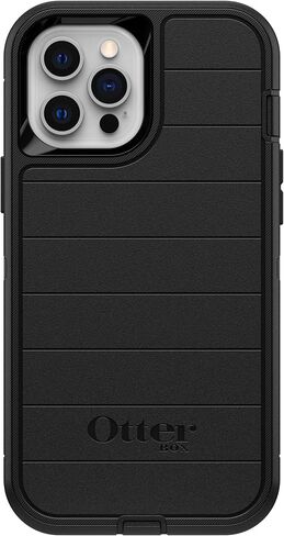 حافظة OtterBox Defender Series SCREENLESS Edition لهاتف iPhone 12 Pro Max - أزرق فارسيتي (ديزرت سيج/دريس بلو) in Kuwait