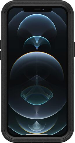 حافظة OtterBox Defender Series SCREENLESS Edition لهاتف iPhone 12 Pro Max - أزرق فارسيتي (ديزرت سيج/دريس بلو) in Kuwait