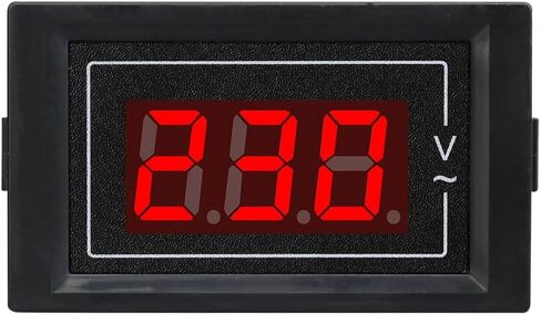2-pack 2in1 لوحة متعددة 110 فولت/220 فولت ، مقياس Ammeter Digital Voltmeter AC 80V-300V 100A ، Volt AMP Meter Voltage Voltage Amperage Convecter Gauge مع المحول الحالي CT in Saudi Arabia