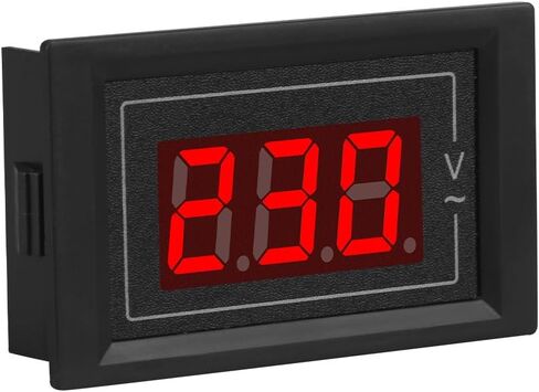 2-pack 2in1 لوحة متعددة 110 فولت/220 فولت ، مقياس Ammeter Digital Voltmeter AC 80V-300V 100A ، Volt AMP Meter Voltage Voltage Amperage Convecter Gauge مع المحول الحالي CT in Saudi Arabia