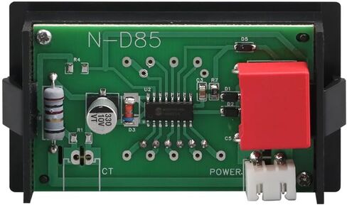 2-pack 2in1 لوحة متعددة 110 فولت/220 فولت ، مقياس Ammeter Digital Voltmeter AC 80V-300V 100A ، Volt AMP Meter Voltage Voltage Amperage Convecter Gauge مع المحول الحالي CT in Saudi Arabia