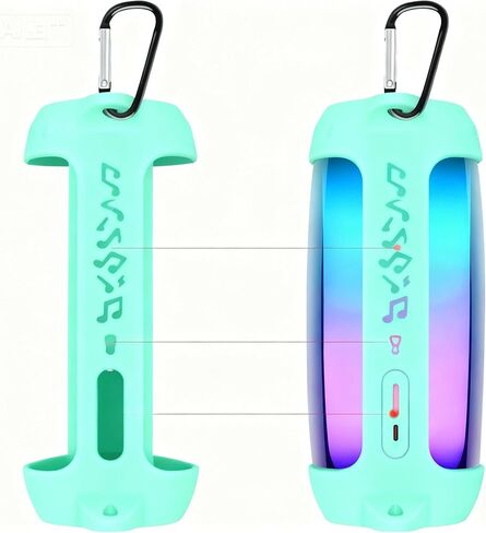 Case Cover for JBL Pulse 4 - Waterproof Portable Bluetooth Speaker, Travel Carrying Storage Bag with Shoulder Strap and Carabiner in Saudi Arabia