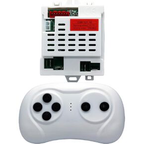 Replacement CSR-12T-1B=CSR-12T-1A 12v Control Box and 2.4ghz Remote Control for Ride on car Compatible with Power Wheels Best Choice Products Jeep Parts KidsTruck Controller Control kit