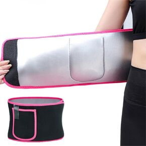KINTEGOOD Waist Trainers for Women Belly Fat, Waist Trainer Sweat Band for Women, Sweat Waist Trimmer Sweat Belt for Stomach Weight Loss