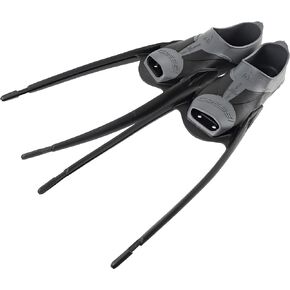 Cressi Long Free Diving Fins with Interchangeable Blades System - Gara Modular: Made in Italy