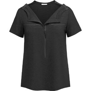 Deyeek Chemo Shirts for Port Access Women 2 Side Snap Shoulder Surgery Shirts Rotator Cuff Dialysis Recovery Shirts