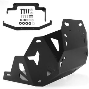 CHIFUN Skid Bash Plate Replacement for Suzuki V-Strom 800 DL800 DE DL800DE 2022 2023 2024 Motorcycle Lower Engine Guard Bottom Protection Aluminum Belly Pan Black