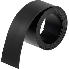 uxcell Dry Erase Magnetic Strip 1 Inch x 3.3 Feet Magnetical Sheet Labels Stickers Writable Black for Whiteboards Refrigerator and Crafts