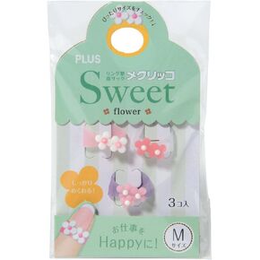 Plus 35-910 Mecricco Sweet Finger Sack, Medium, Set of 3, Flower, Pink