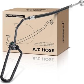 A-Premium A/C Discharge Line Hose Assembly Compatible with Acura MDX 2001-2002 3.5L, Honda Pilot 2003-2004 3.5L, Compressor to Condenser