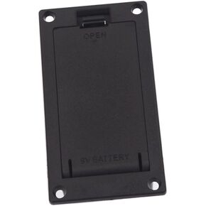 SUPVOX Box guitar pickup gitar electric guitar battery holder humbucker pickups guitarlele guitar battery case guitar battery compartment 9V Battery Case v guitar bass Accessories