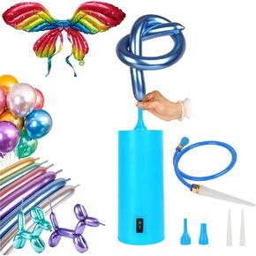 ALUNME 260 Balloon Pump Electric-Portable Air Pump for Twisting & Foil Balloons,Electric Ballon Blower Inflator for All Balloons, w/Extension Tube in Saudi Arabia
