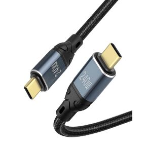 USB C to USB C Cable (240W,3.3ft) USB C Gold-Plated Interface Fast Charging Cable Supports Data Transmission,for iPhone15/15Pro/15Plus/15ProMax, iPad Pro 2020, iPad Air 4, Samsung Galaxy S23+/S23