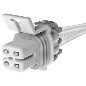 ACDelco GM Original Equipment PT1069 4-Way Female Gray Multi-Purpose Pigtail