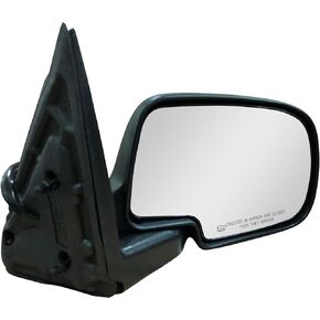 Dependable Direct Driver Side Mirror Compatible With Cadillac Escalade Chevy Avalanche Silverado Suburban HD Tahoe GMC Sierra Yukon XL 1500 2500 3500 2003-2007 Power Operated & Heated GM1320293
