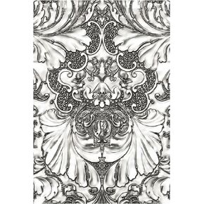 Sizzix 3-D Texture Fades Embossing Folder Damask by Tim Holtz, 665733, Multicolor in Kuwait