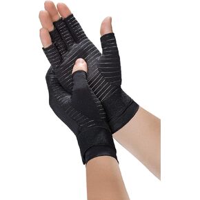 Copper Fit Unisex Hand Relief Compression Gloves