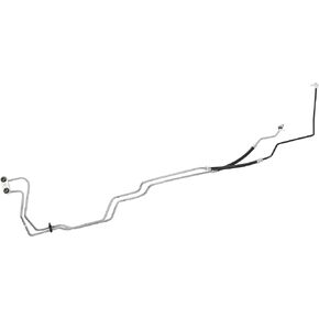 GM Genuine Parts 23280473 Automatic Transmission Fluid Cooler Transmission Side Inlet and Outlet Line, Silver