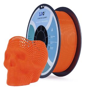 ZIRO Glow in The Dark Filament, PLA Filament 1.75mm, Luminous 3D Printer Filament, Strong Glow Effect 1KG(2.2lbs) Spool, Dimensional Accuracy +/- 0.03mm, Fit Most FDM 3D Printers, Blue