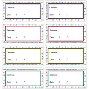 Removable Freezer Labels Easy Peel Off,2x1 Inch Frozen Food Storage Label,Blank Labels for Food Containers,Jars Food Storage Labels,Waterproof Refrigerator Labels,500 Pcs