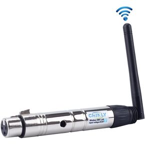 CHINLY DMX512 DMX Dfi DJ 2.4G Wireless 1 Receiver LED Lighting Control for LED Stage Par Party Light
