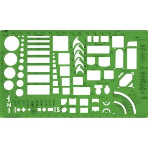 Westcott Geometric Template (KT-95)