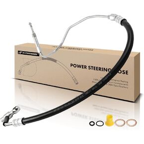 A-Premium Power Steering Pressure Hose Line Assembly Compatible with Nissan Pathfinder 2004, Titan 2004-2014, Armada 2005-2014 & Infiniti QX56 2004-2010, 5.6L, Pump To Gear
