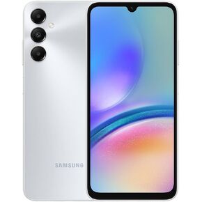 SAMSUNG Galaxy A05s (128GB, 4GB) 6.7" Dual SIM GSM Unlocked Global 4G LTE A057M/DS (Silver)