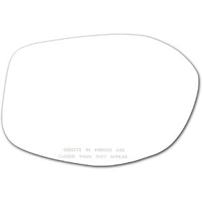 Dasbecan 76203TK8A51 زجاج مرآة الرؤية الخلفية للجانب الأيمن للراكب مع حامل بلاستيكي متوافق مع Honda Odyssey 2014 15 16 17 استبدال مرآة ساخنة بالطاقة # 76203-TK8-A51