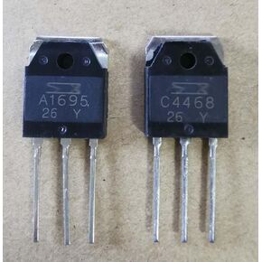 Eborsi 2 أزواج من 2SA1695 و2SC4468 للترانزستور Sanken A1695 وC4468 in Kuwait