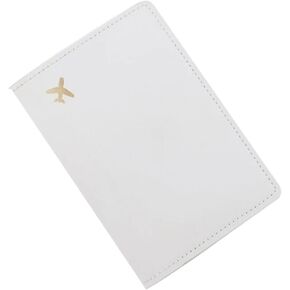Passport Cover Card Holder for Travel Card Holder - Keep Your Essentials Safe and Organized on Your Adventures (Black)