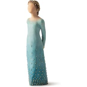 Willow Tree Radiance (Lighter Skin), Your Strength and Beauty Shine from Within, Gift of Support, Encouragement, Overcoming Adversity or Celebration, Sculpted Hand-Painted Figure