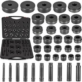 Danhonwin T-0220-39 Master Transmission Bushing Driver Tool Kit Compatible with Ford Chrysler GM Bushing Bearing Seal Installer Remover Tool-39 PCS