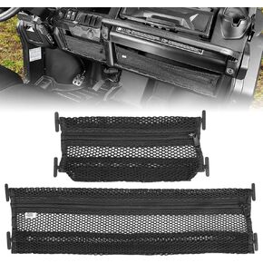 KEMIMOTO Dash Storage Nets 2pcs, Compatible with Can-Am Defender & Defender MAX, Dashboard Storage Nets Dash Storage OE Replace 715003129
