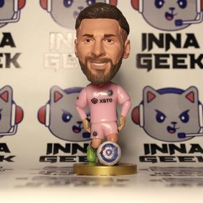 Soccerwe Football Star Miami Player Figures #10 طقم ميسي الوردي لموسم 2023 in Kuwait