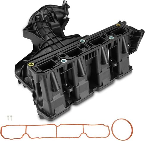 مجموعة مشعب سحب المحرك A-Premium مع حشية [4Cyl 2.4L 2.0L] متوافقة مع Chrysler 200 & Dodge Avenger، Caliber، Journey 2009-2020 & Jeep Compass 2012-2017، Patriot 2011-2017 in Saudi Arabia