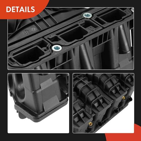 مجموعة مشعب سحب المحرك A-Premium مع حشية [4Cyl 2.4L 2.0L] متوافقة مع Chrysler 200 & Dodge Avenger، Caliber، Journey 2009-2020 & Jeep Compass 2012-2017، Patriot 2011-2017 in Saudi Arabia