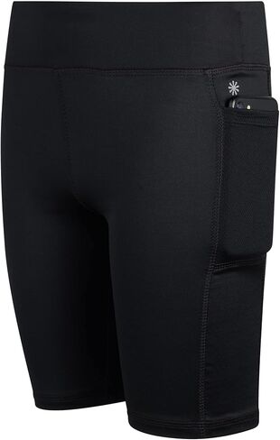 Girls Bike Shorts - 2 Pack Athletic Compression High Waisted Biker Shorts for Girls for Dance Yoga Gymnastics (7-16) in Saudi Arabia