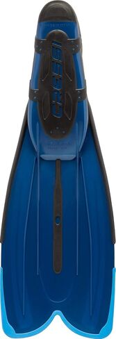 Cressi Adult Snorkeling Fins with Self-Adjustable Comfortable Full Foot Pocket | Perfect for Traveling | Agua: Made in Italy in Saudi Arabia