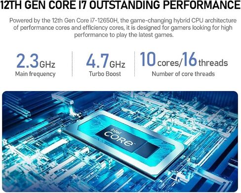 جهاز كمبيوتر الكل في واحد من Suevery شاشة FHD مقاس 24 بوصة Intel Core الجيل الثاني عشر I7 (2.30 جيجا هرتز حتى 4.7 جيجا هرتز، عشرة نوى وستة عشر خيطًا DDR4 16 جيجا بايت M.2 NVMe 512 جيجا بايت SSD Windows 11 Home AIO كمبيوتر مكتبي in Saudi Arabia
