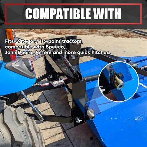 VIAGL 2 زوج من Cat 1 مجموعة البطانات محول وصلة سريعة للفئة الأولى تستخدم الجرارات ذات 3 نقاط مع نظام وصلة سريعة in Kuwait