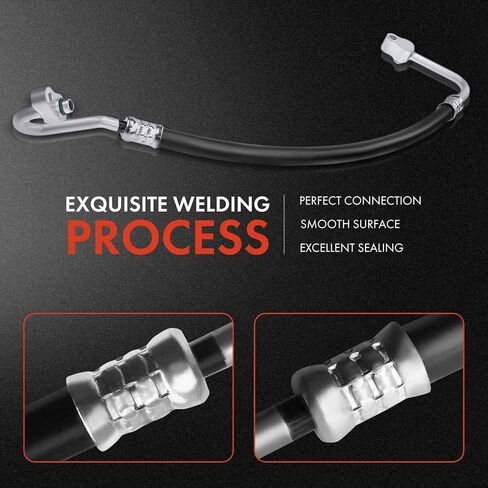 A-Premium A/C Discharge Line Hose Assembly Compatible with Mitsubishi Outlander 2004-2006 L4 2.4L, Compressor to Condenser in Saudi Arabia