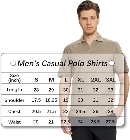 VEBOON الرجال الخامس الرقبة قمصان بولو بيكيه كم قصير عادية صالح قميص بولو الرطوبة فتل لينة تنفس قميص بولو in Kuwait