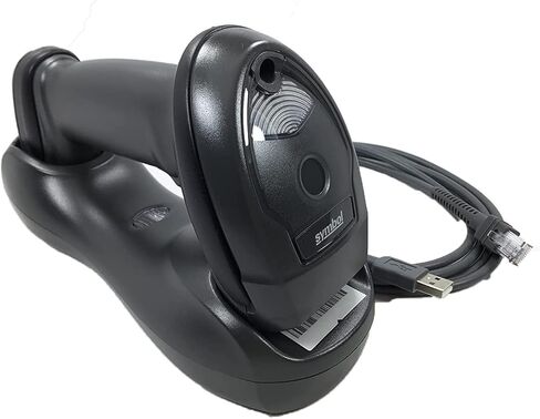 Zebra Symbol LI4278 Wireless Linear Imager Handheld Bluetooth Barcode Scanner, Black - Cordless, 547 scan/s1D, LED with Universal Docking Charger Cradle Standard Base - LI4278-SR20007WR - JTTANDS in Saudi Arabia