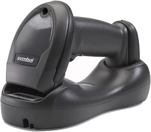 Zebra Symbol LI4278 Wireless Linear Imager Handheld Bluetooth Barcode Scanner, Black - Cordless, 547 scan/s1D, LED with Universal Docking Charger Cradle Standard Base - LI4278-SR20007WR - JTTANDS in Saudi Arabia