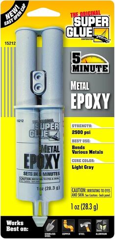 Super Glue - Quick Setting Metal Epoxy - (Pack of 12) in Saudi Arabia