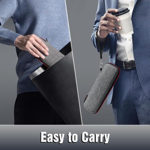 TiMOVO Pencil Holder Case for Apple Pencil Pro, Apple Pencil (USB-C) & Apple Pencil (1st/2nd Gen), EVA Hard Shell Carrying Bag Sleeve Compatible with Apple Pen Accessories, USB Cable, Stylus, Black in Saudi Arabia